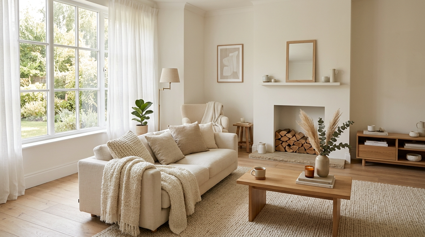 Choose a comfortable, deep seating moment